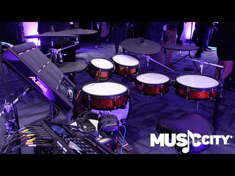 Alesis Strike Pro Limited Edition Kit @ NAMM 2020 with Music City Canada - Electronic Drum Set