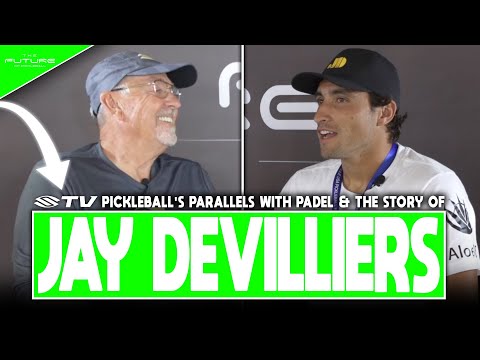 The Untold Story Of Pickleball Pro Jay Devilliers - From D1 Tennis To Pro Pickleball