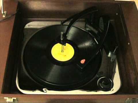 WEBCOR PORTABLE HI-FI (W CHROME TURNTABLE) .. CERTAINLY BABY .. CHARLIE & RAY