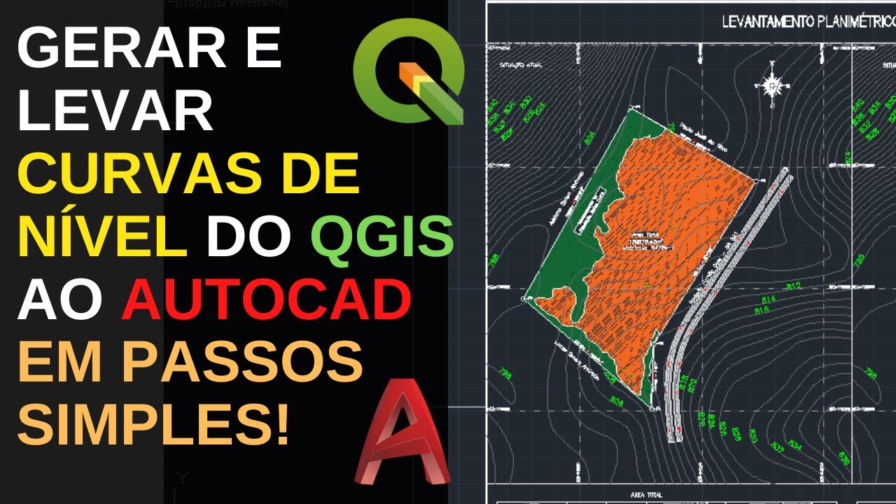 𝗖𝗨𝗥𝗩𝗔𝗦 𝗗𝗘 𝗡𝗜́𝗩𝗘𝗟 𝗗𝗢 𝗤𝗚𝗜𝗦 𝗔𝗢 𝗔𝗨𝗧𝗢𝗖𝗔𝗗 𝗘𝗠 𝗣𝗔𝗦𝗦𝗢𝗦 𝗦𝗜𝗠𝗣𝗟𝗘𝗦!