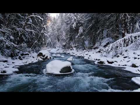 4K - Pacific Northwest Winter Scapes - Relaxation