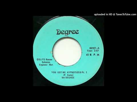 Rare Deep Soul 45 5th Degree - You Got Me Hypnotized