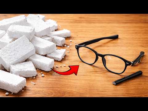 Plastic Welding Secret! Ingenious Way To Repair Broken Eyeglasses Like New