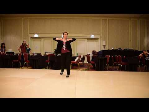 Fall Off The Log - Demonstration of Vintage Jazz Steps by Mandi Gould