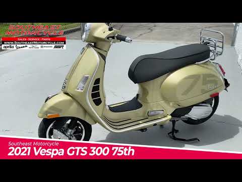 2021 Vespa GTS 300 75th
