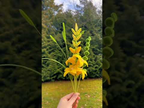 Diy 6 Unique Handmade Flower Ideas You'll Love🤯❤️ #diy#shorts #handmade#artificialroses #flowercraft