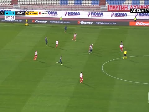 MOZZART BET SUPERLIGA SRBIJE (12. kolo): Crvena Zvezda - IMT 6:1 / 19.10.2025.