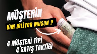 MÜŞTERİNİN KİM OLDUĞUNU BİLİYOR MUSUN? 4 TİP MÜŞTERİ - 4 TİP SATIŞ YÖN