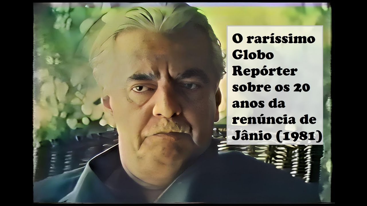 (Raríssimo) Globo Repórter - 20 anos da renúncia de Jânio (1981)