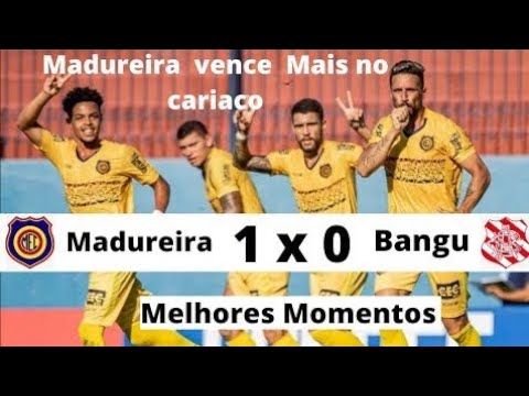 MADUREIRA 1 X 0 BANGU | JOGÃO MELHORES MOMENTOS