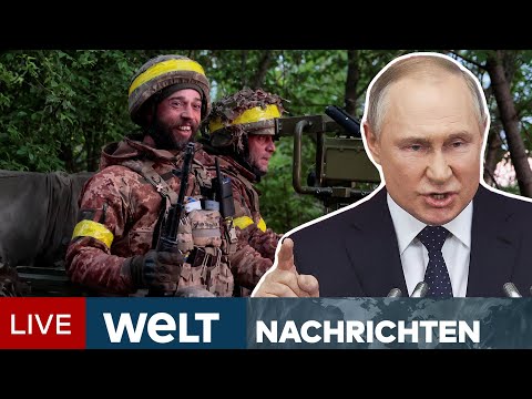 UKRAINE-KRIEG: Russen kommen nicht weiter - Donbas-Schlacht zehrt an Putins Nerven | WELT Newsstream
