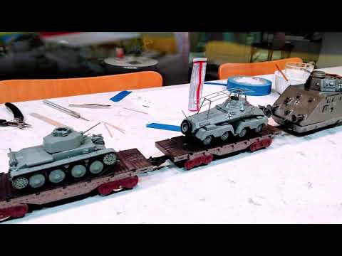 Marx German Armored Train Panzerspahwagen