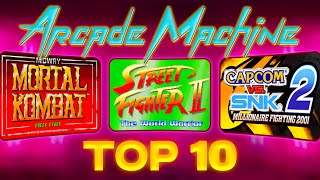 Top 10 Best Fighting Games for Coin-Op Arcade Machines