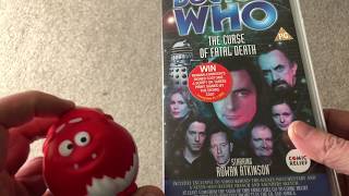 Doctor Who Curse of Fatal Death VHS - Unboxing the Comic Relief Special