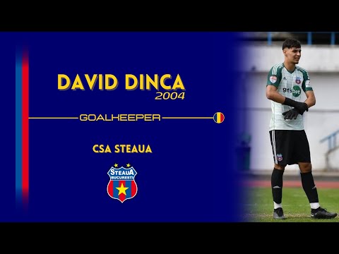 David Dinca (GK, 2004) | Romania - CSA Steaua | Great saves & reflexes