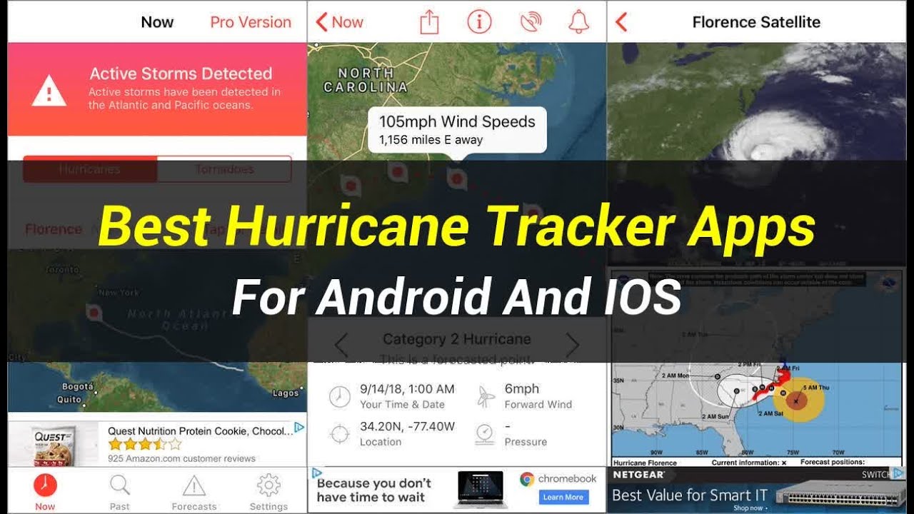5 Best Hurricane Tracker Apps | For Android And IOS
