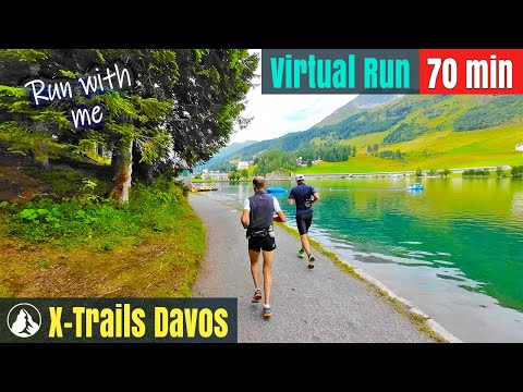 Klosters - Davos 🇨🇭 Schweiz Wunderland | Laufband Laufen | Virtual Run #93