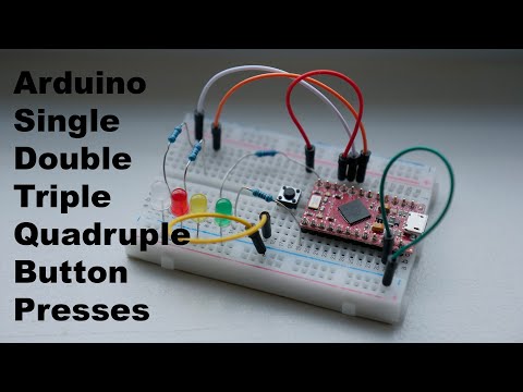 Add Double and Triple Press Functionality to Your Arduino Buttons!