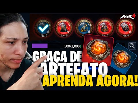 COMO USAR A GRAÇA ARTEFATO NOVO RECURSO MIR4 GLOBAL
