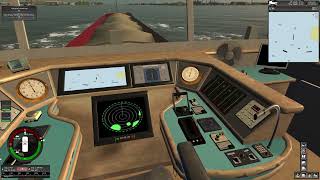 ShipSimExtremes Inland Shipping Smooth maneuver