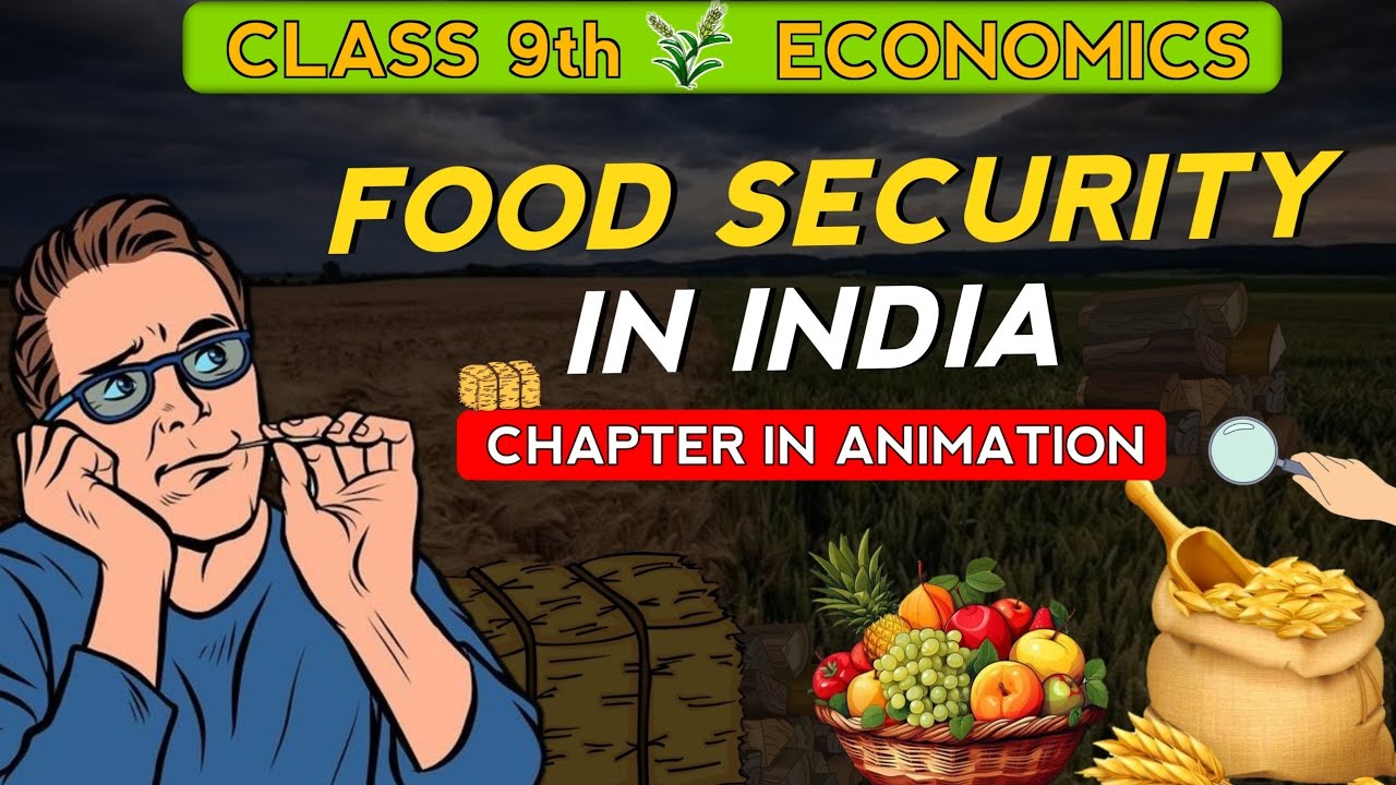 food security in india class 9 (animation) | class 9 economic chapter 4 | cbse
