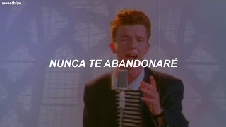 Rick Astley - Never Gonna Give You Up (video oficial) // Español
