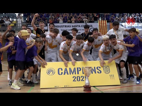 Resum Final Copa Catalunya Cadet FS 2025: AE Les Corts UBAE 2 - 9 Industrias Santa Coloma