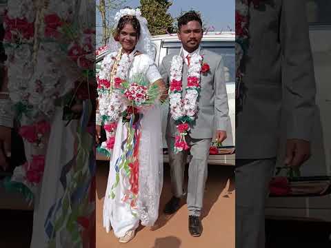 Anand Weds Salima Christian Marriage Nagpuri Marriage Short video 2025