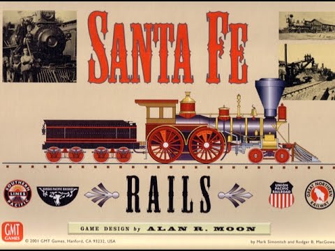 A slideshow on how to play Santa Fe Rails