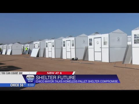 Mayor Coolidge talks about pallet shelter, homeless lawsuit