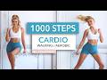 1000 STEPS CARDIO ON THE BEAT Walk The Calories Away I Fast Fun Sweaty