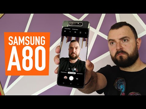 Смартфон Samsung Galaxy A80 8/128Gb черный - Видео