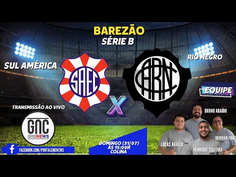 Melhores momentos Sul América X Rio Negro - Barezão Série B - Vídeos de Canal GNC News