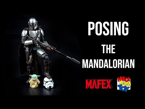 Ep341 Displaying: Star Wars MAFEX - The Mandalorian (and Grogu)