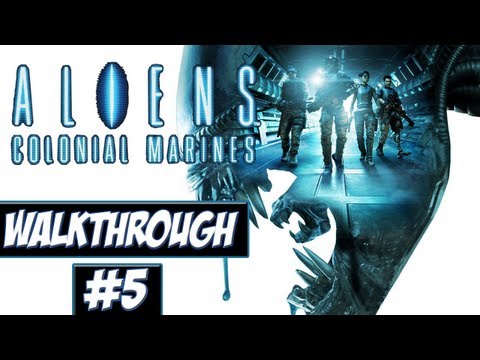 Aliens: Colonial Marines - Walkthrough Ep.5 w/Angel - Abandon Ship!