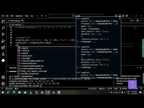 Mm Python Dictionary Copy Method Explained Shallow Copy Example