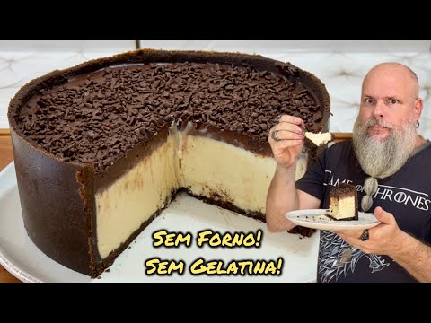 A MELHOR TORTA MOUSSE DE MARACUJÁ DA SUA VIDA