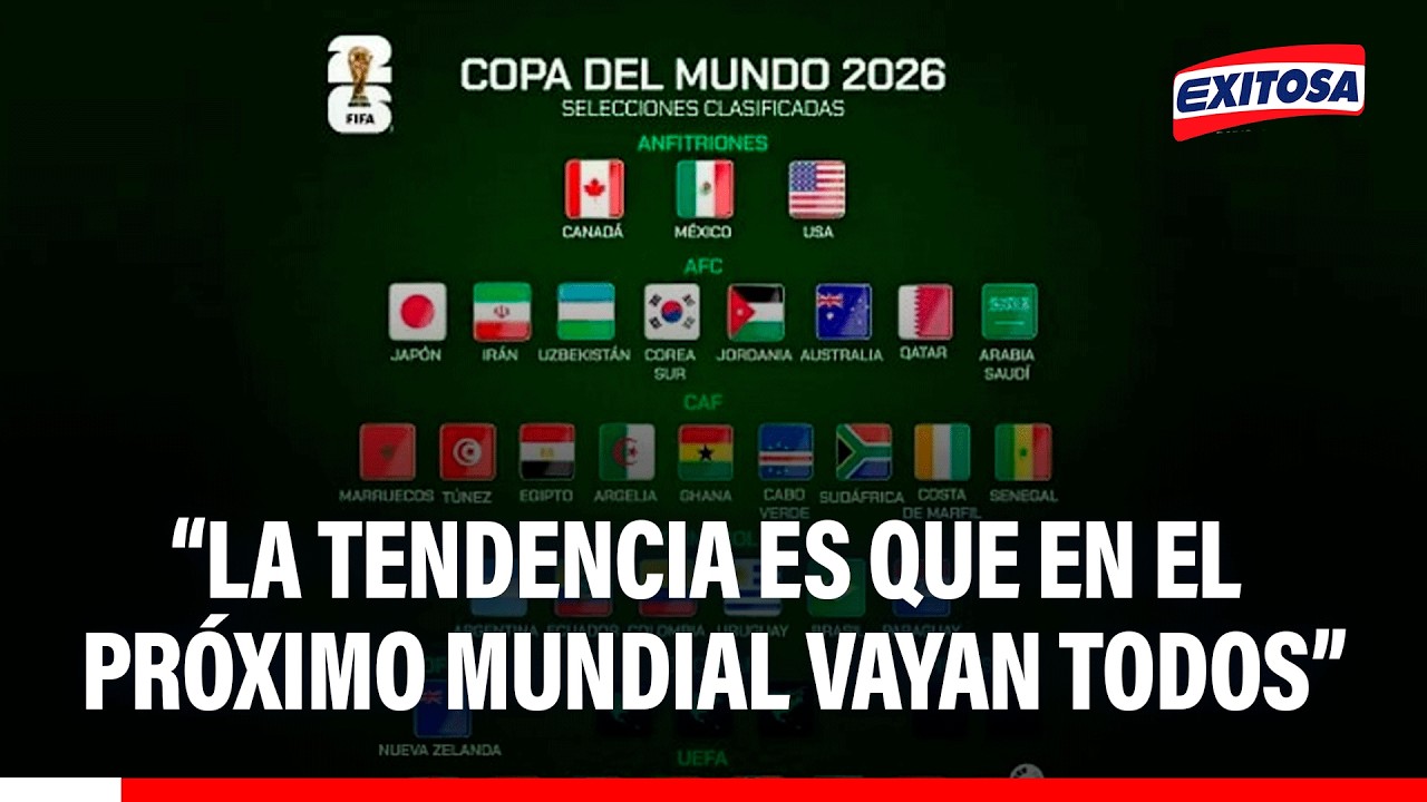 🔴🔵 Se discute la expansión del próximo Mundial con 64 selecciones