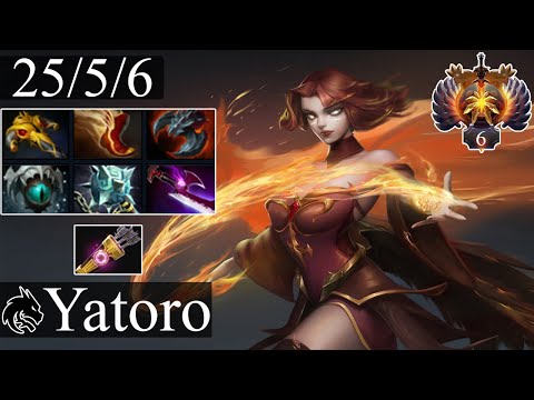 TSpirit.Yatoro雨 - Lina | Carry Gameplay Dota 2 Patch 7.32d