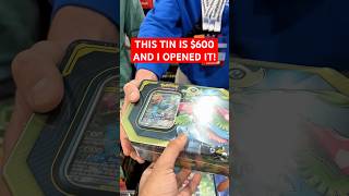 This is a $600 Pokemon Tin and I Opened It… 🫣🤯 - Day 147