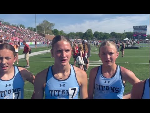 KMA Sports (State Track Day 2): LC girls Distance Medley