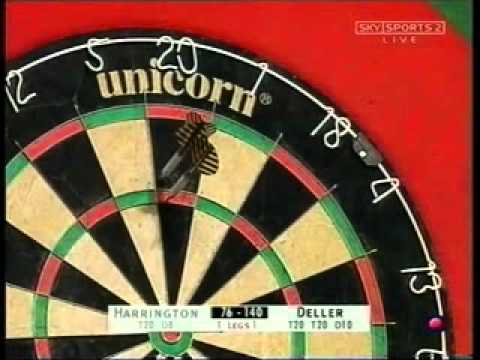 Rod Harrington v Keith Deller - The Grudge Match- 2002 World Matchplay Darts Part 2/6