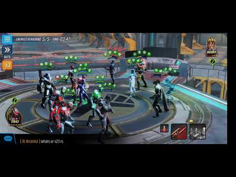 Power Armor w.Ultron vs. Emma.