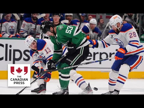 Oilers drop NHL's Western Conference opener 6-3 to Stars