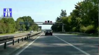 preview picture of video 'A620: AD Saarlouis - AD Saarbrücken (2.5x)'