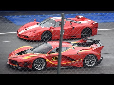 Finali Mondiali Ferrari 2018 -XX Programme: FXX, FXX-K Evo, FXX-K, 599XX!! ... HD
