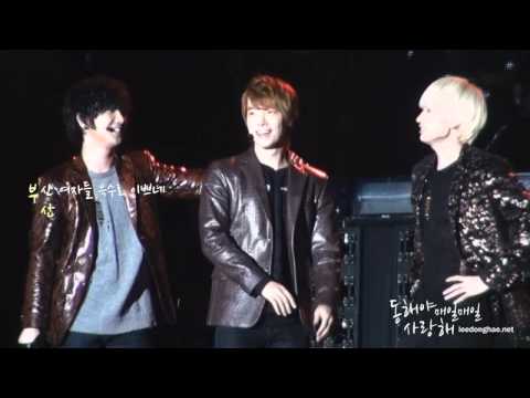 ENG Eunhyuk hitting Donghae - Aren't they cute? & Hae using his accent - EunHae
