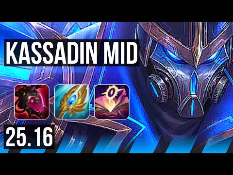 KASSADIN vs VLADIMIR (MID) | 10/3/9, Dominating | EUW Diamond | 25.16