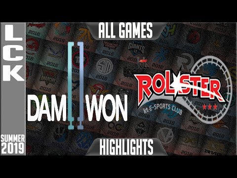DWG vs KT Highlights ALL GAMES | LCK Summer 2019 Week 9 Day 1 | Damwon Gaming vs KT Rolster