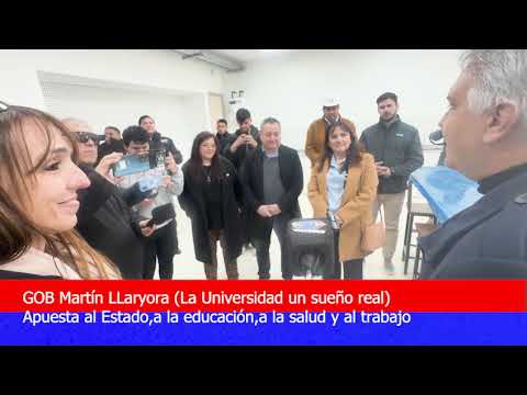 Gobernador LLaryora apuesta al estado, a la educación, a la salud y al trabajo Dean Funes